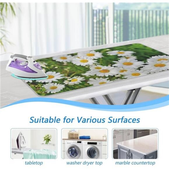 Ironing Mat for Table Top Portable Travel Iron Mat Pad Blanket Protector - Picture 5 of 7
